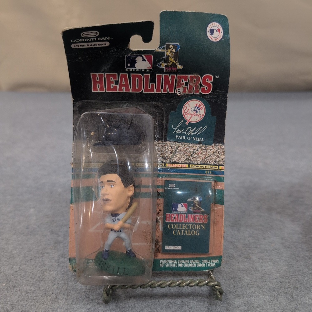 Corinthian MLB Headliners Paul O Neill New York Yankees Bobblehead Figure - Picture 1 of 2